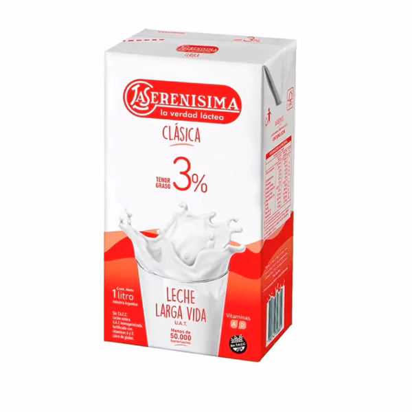 ¿Cuál es el precio de la leche por litro?