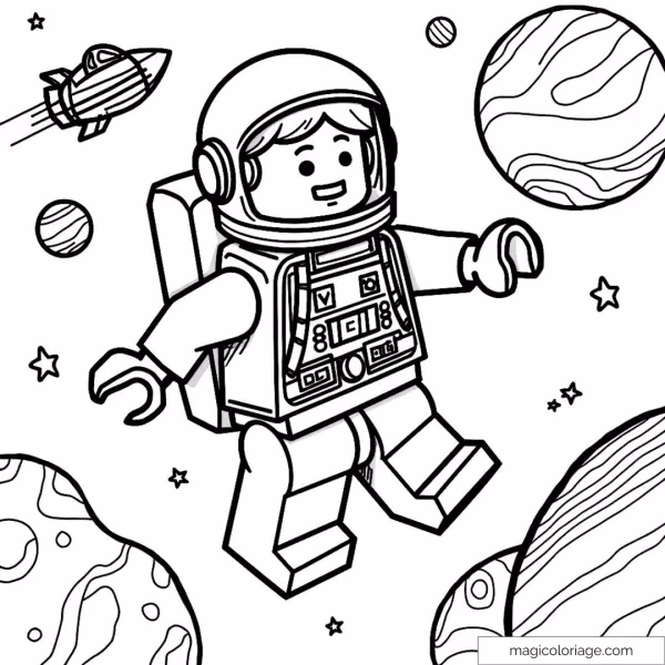 ¿Cómo puedo colorear los dibujos de LEGO® Friends?