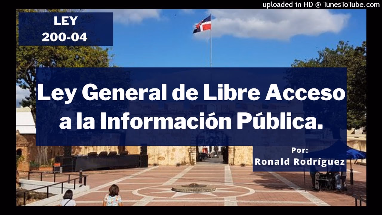 ¿Qué es la Ley de libertad de información?