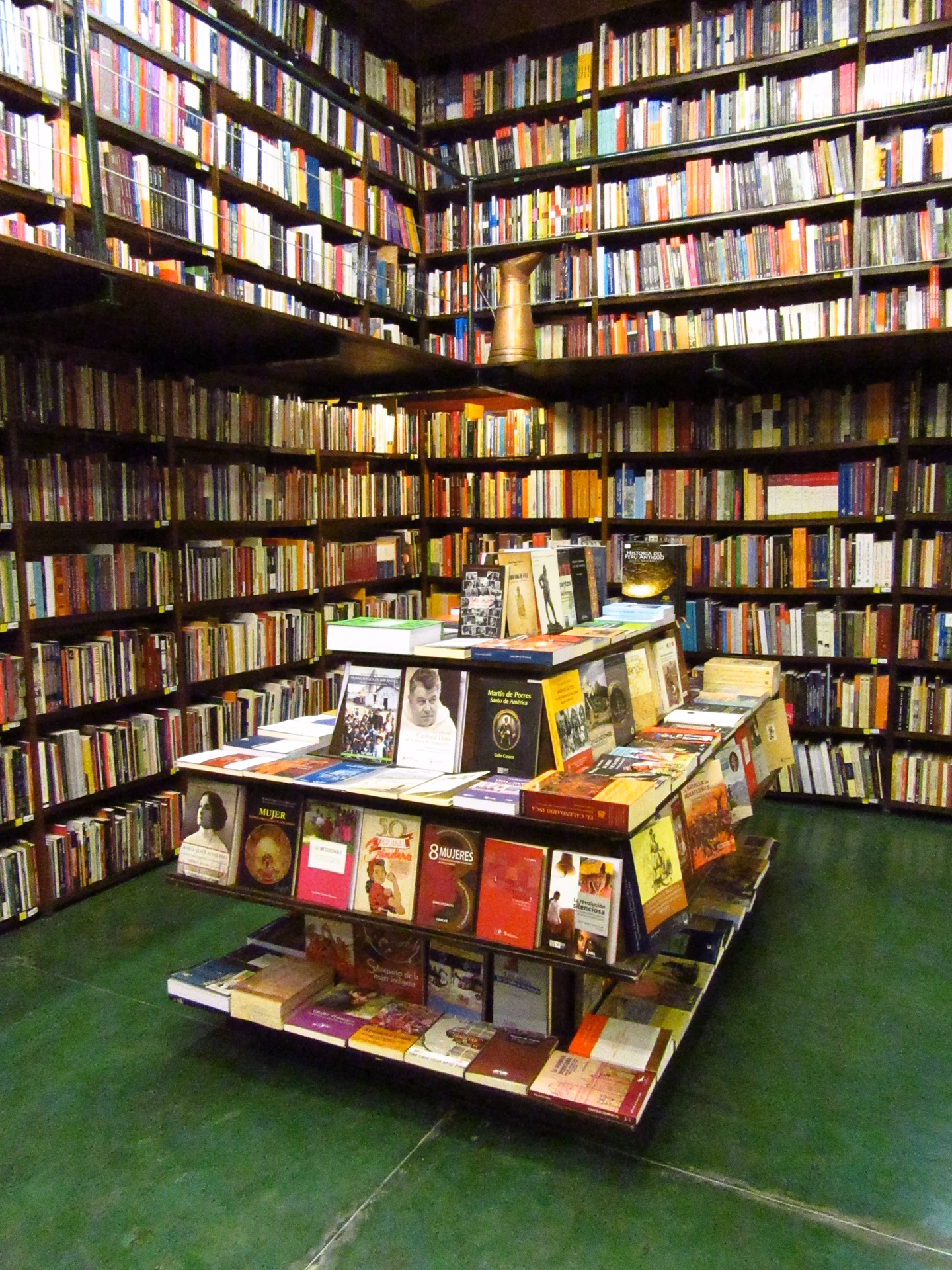 ¿Cuáles son los horarios de la librería el virrey?