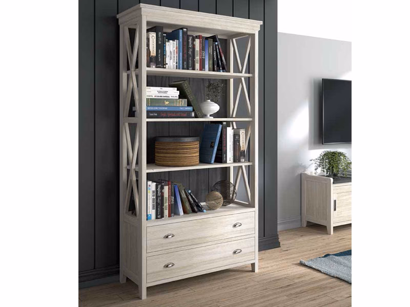 ¿Por qué la librería era famosa entre la colonia internacional?