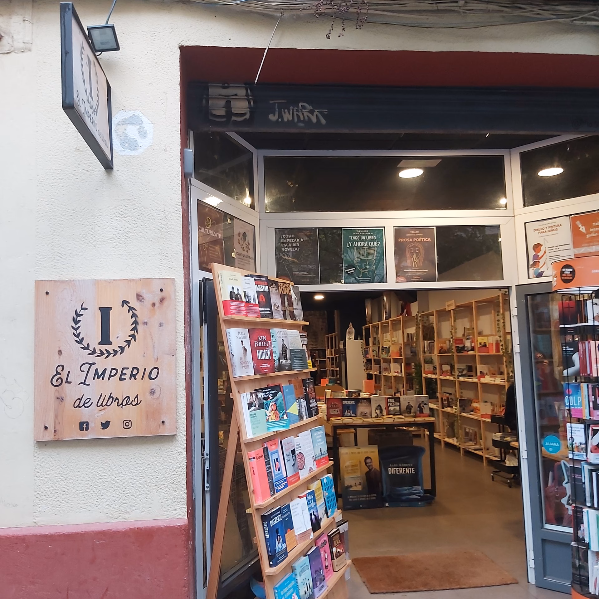 ¿Dónde se encuentra librería el Imperio?