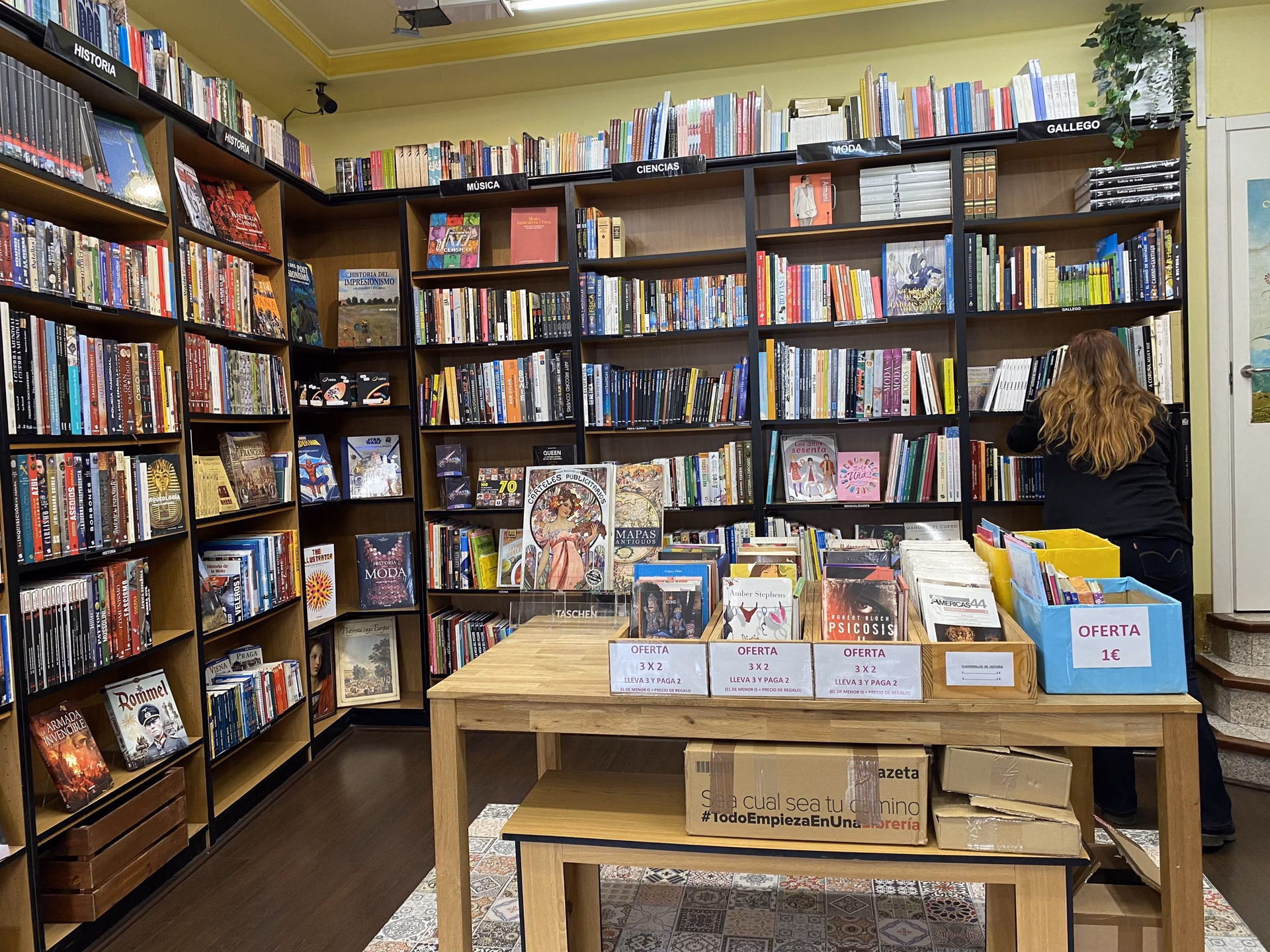 ¿Qué encontrarás en las tiendas de libros en Pontevedra?