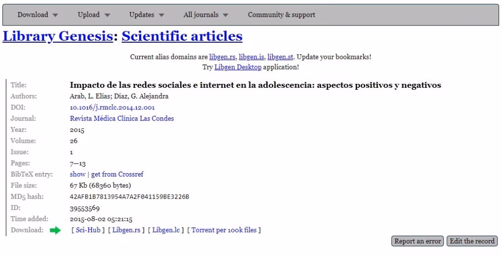¿Qué ofrece la Biblioteca Génesis?