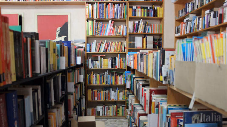 ¿Quién fundó la librería en el DF especializada en literatura italiana?