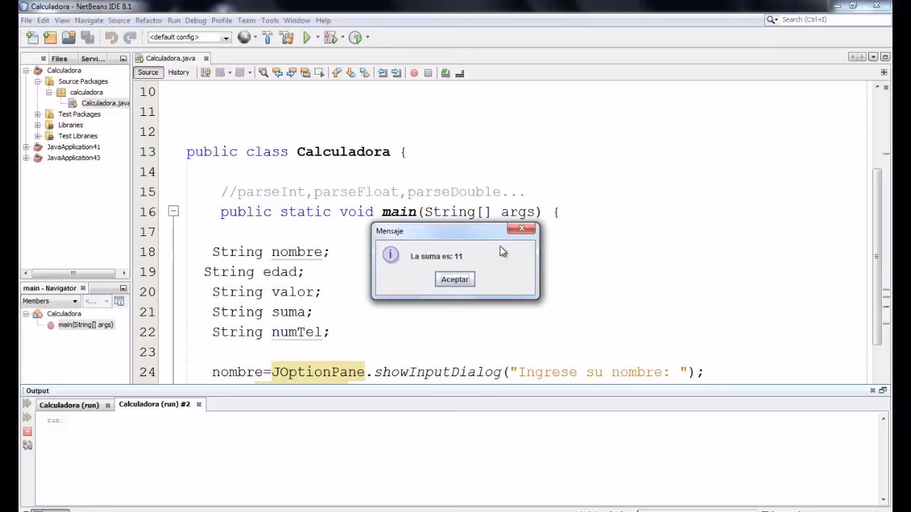¿Cuáles son los tipos de ventanas y diálogos disponibles en joptionpane?