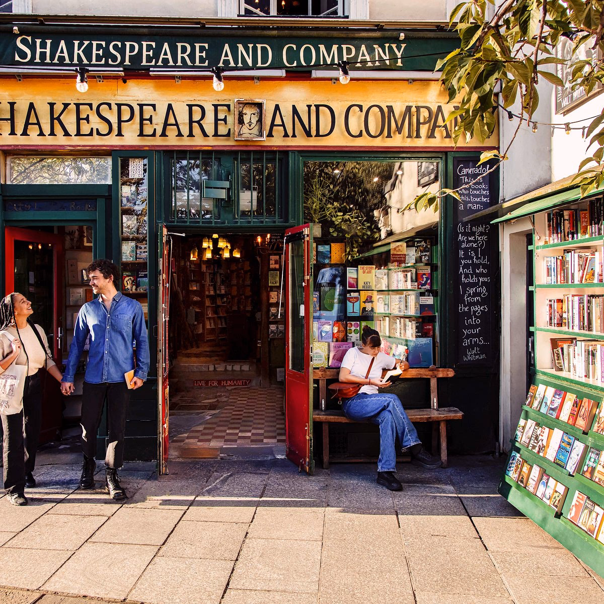 ¿Quiénes visitaron la librería Shakespeare and Company en París?