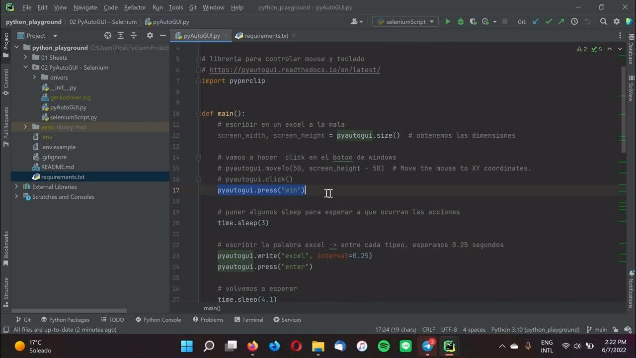 ¿Cómo profundizar en el uso de pyautogui?