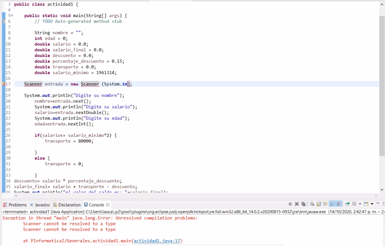 ¿Qué es la librería Scanner?