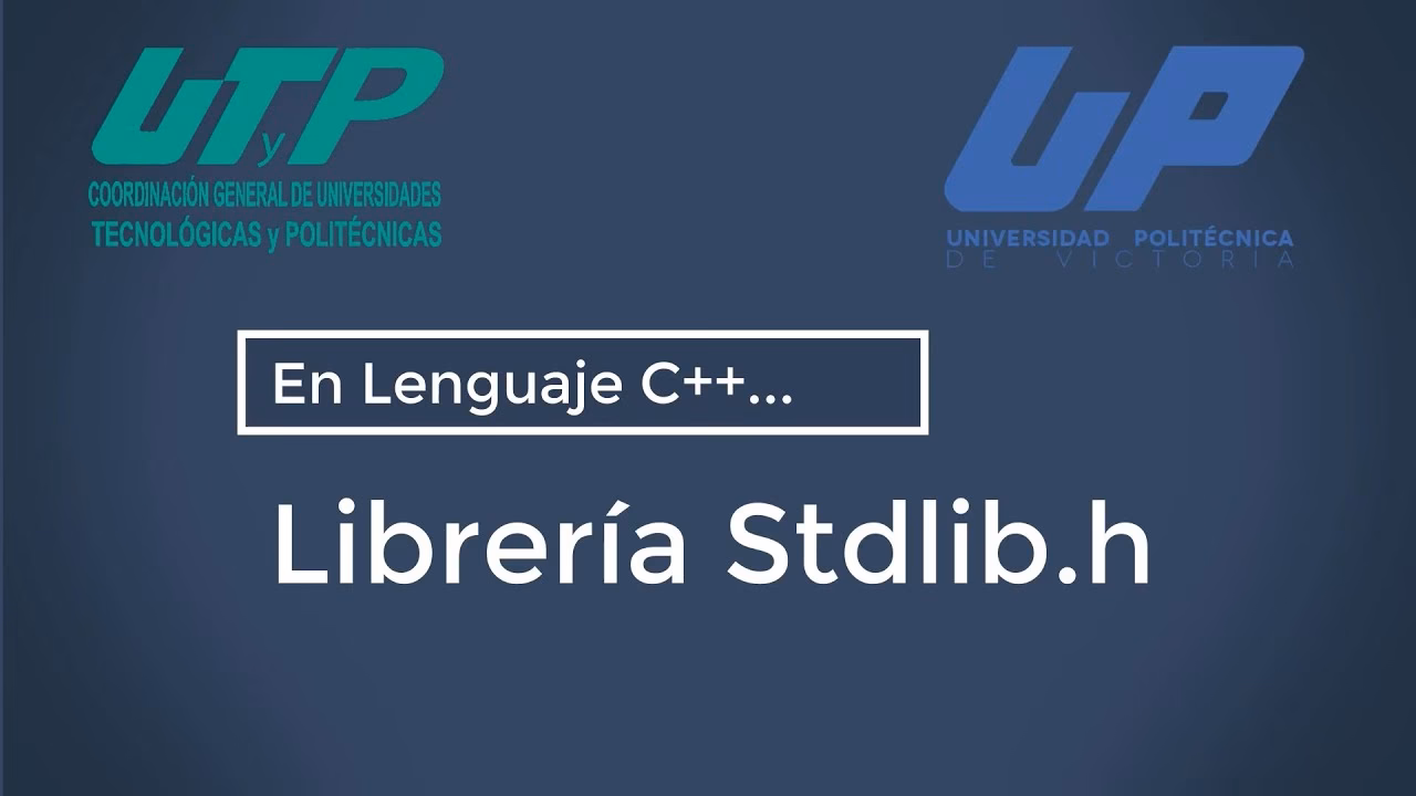 ¿Qué es stdlib H?