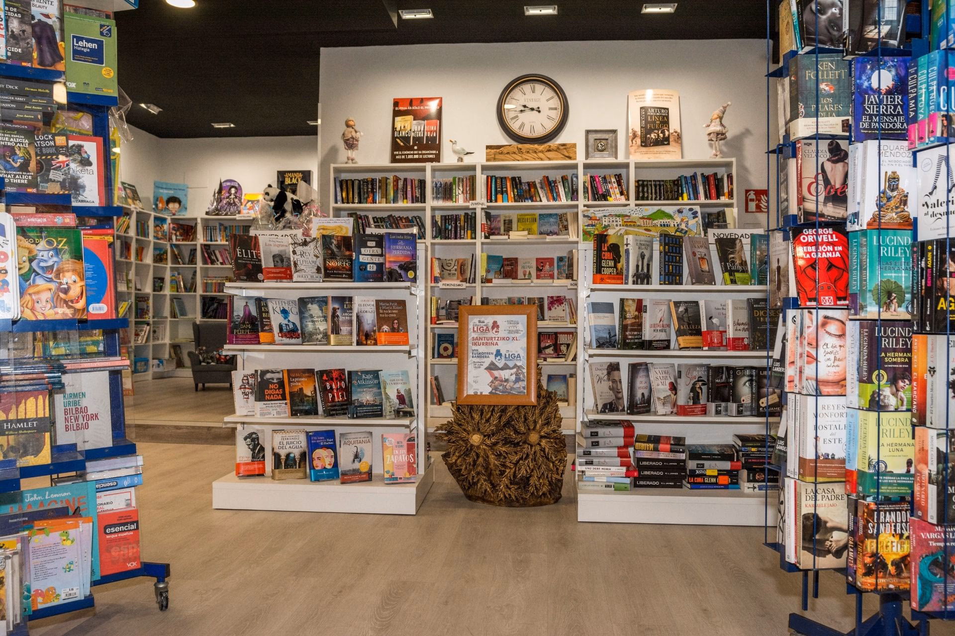 ¿Cómo se visualizan los temas de librería inferiores a los que hay en medicina?