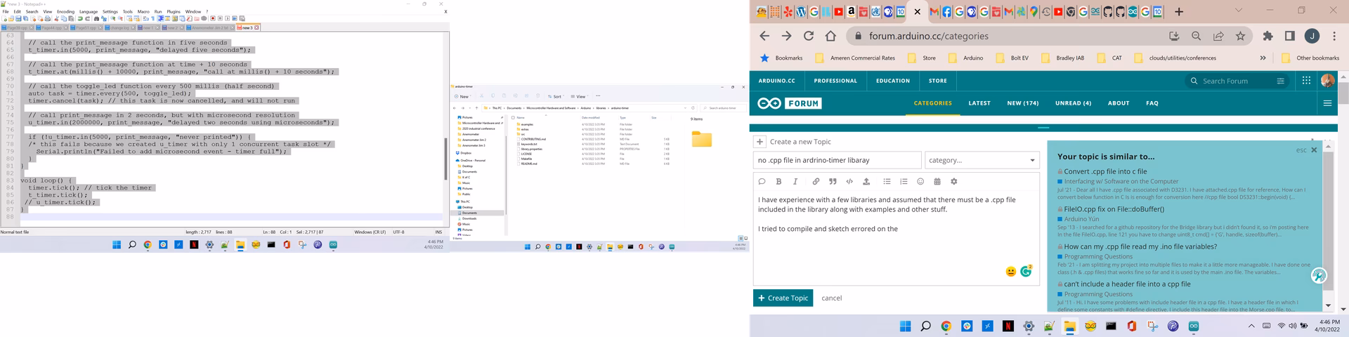 What is a timer library?