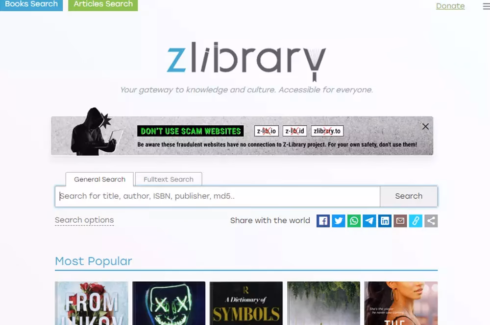 ¿Qué es Z-Library?