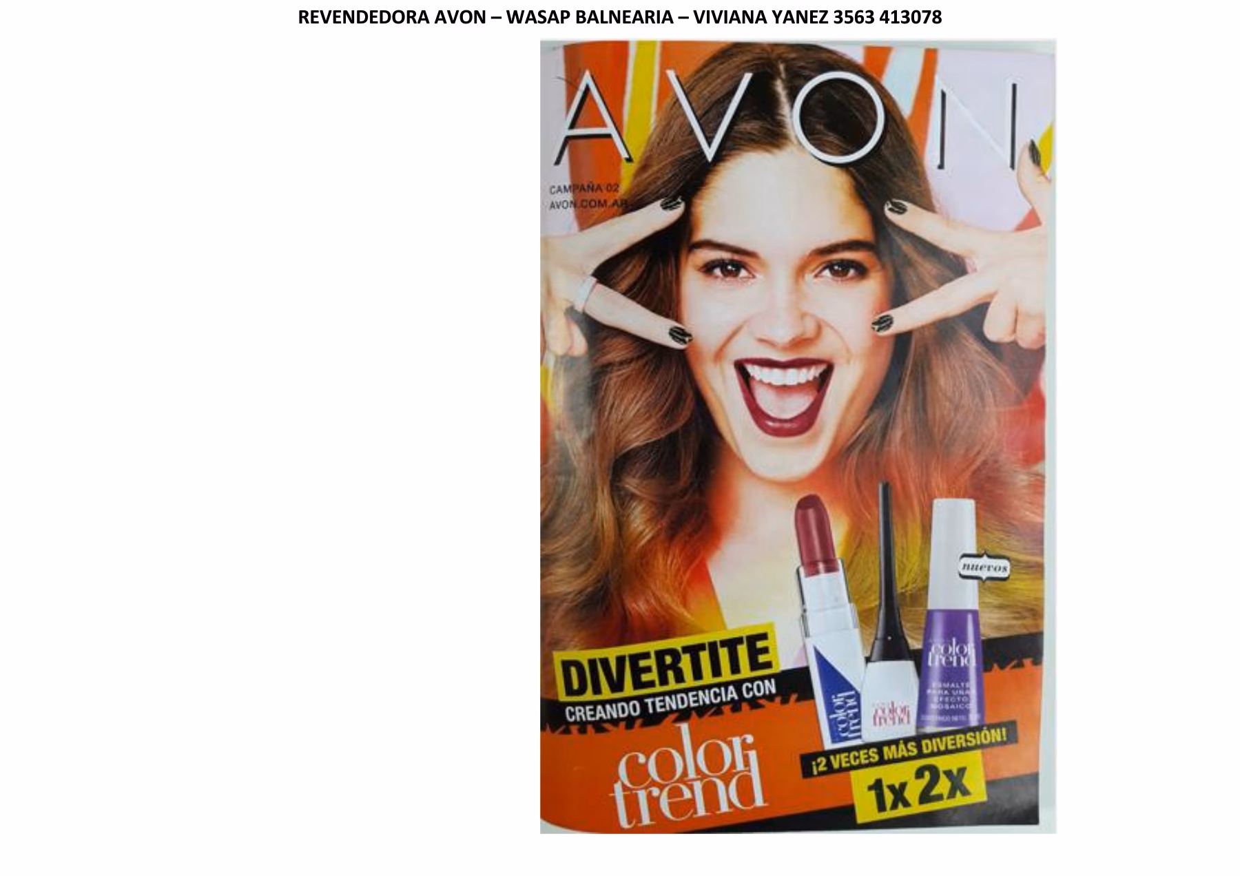 ¿Quién es la editora de Avon?