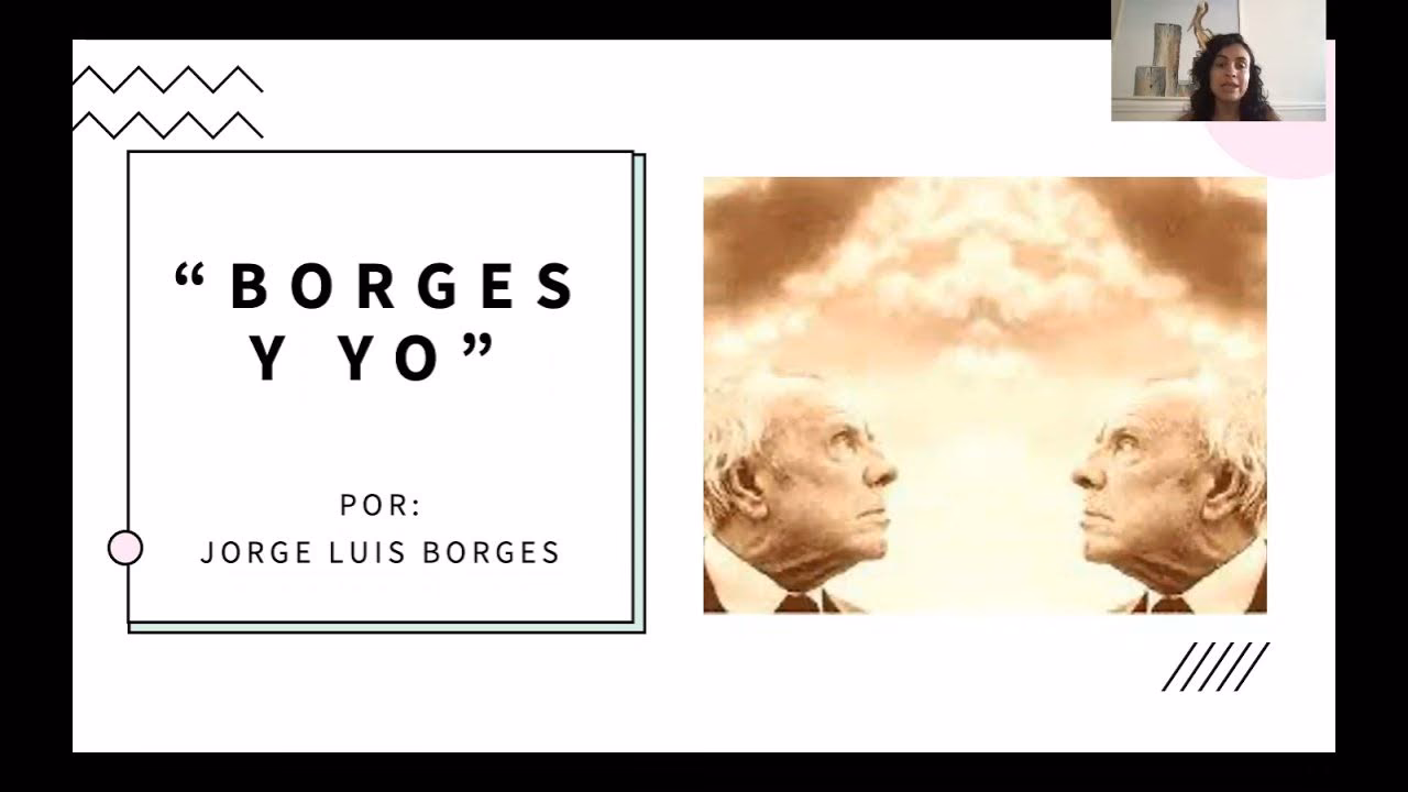 ¿Cómo se describe al autor en Borges y yo?