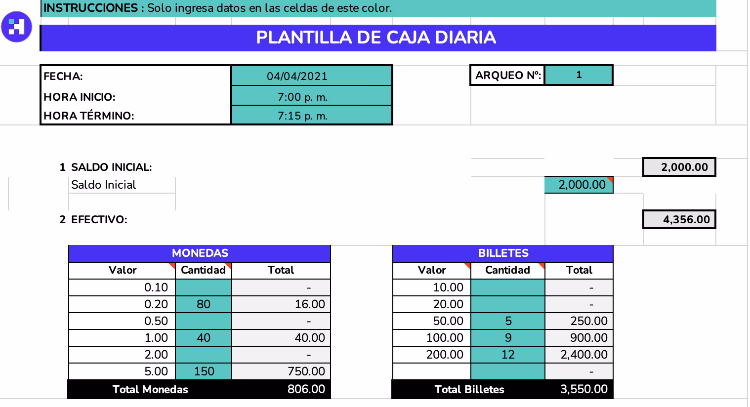 ¿Qué es el cuadre de caja diario en Excel?