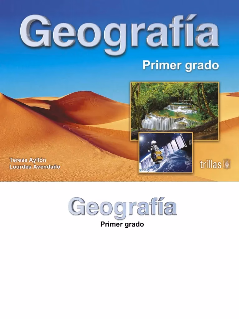 ¿Cómo ha sido editado el libro de Geografía de primer grado de secundaria?