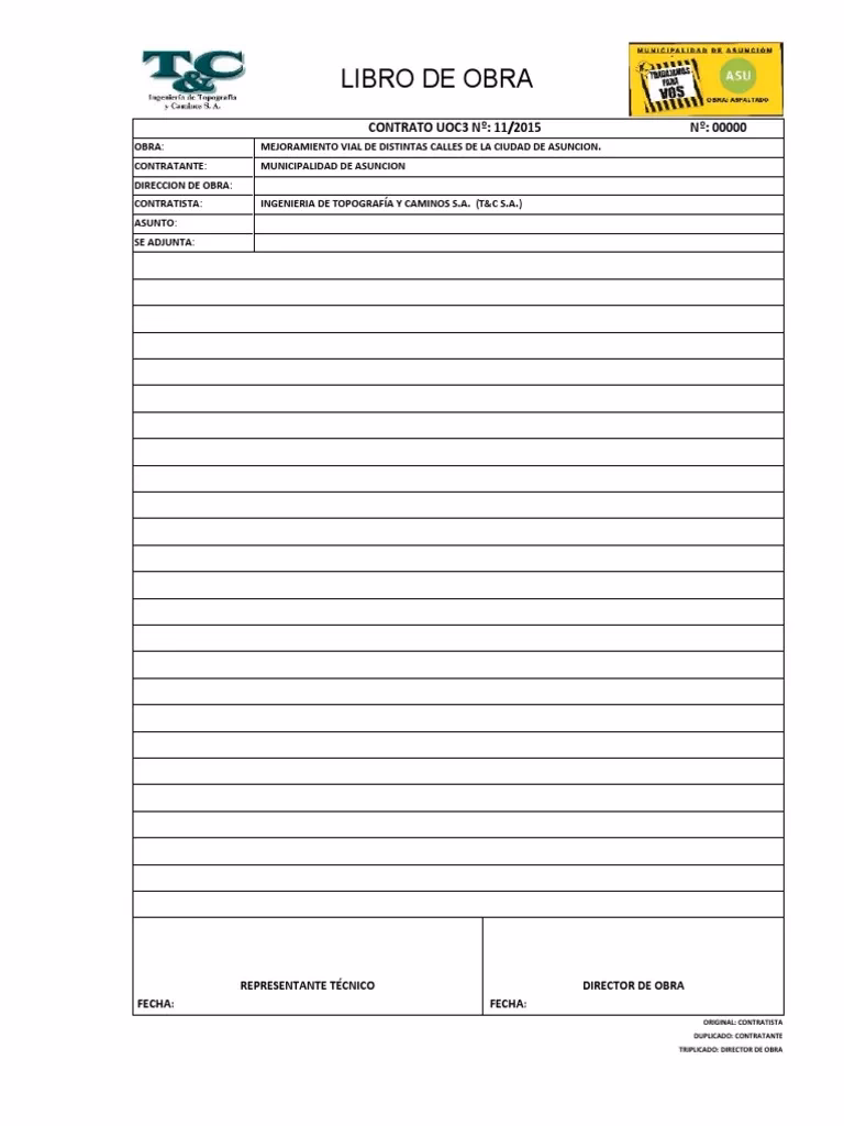 ¿Cuáles son las funciones del libro de obra?