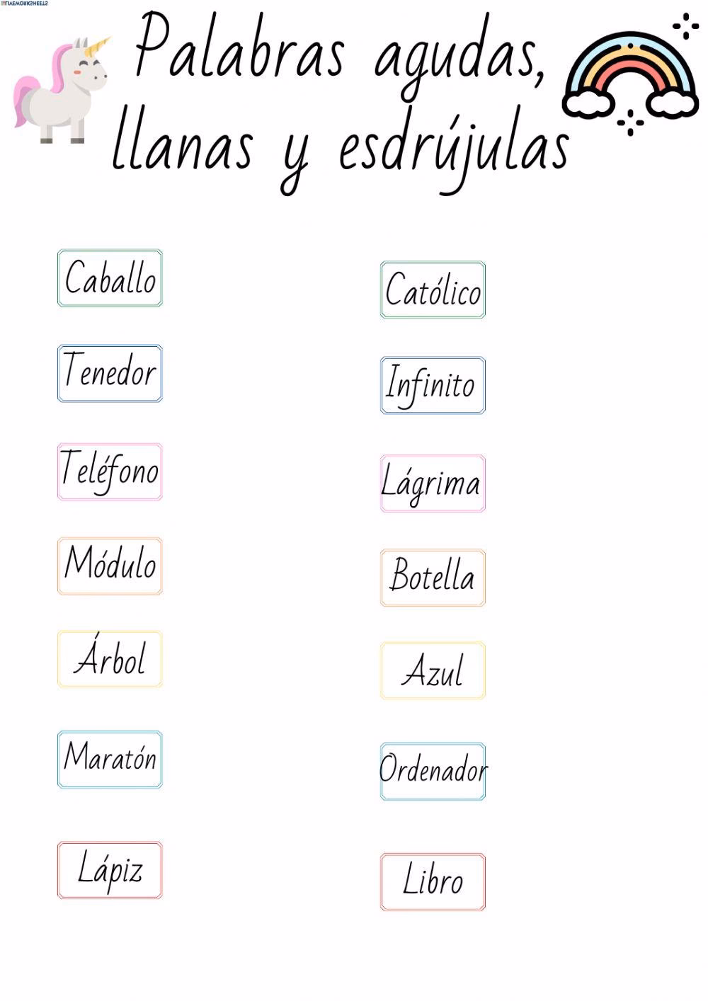 ¿Cuáles son las palabras sobreesdrújulas?