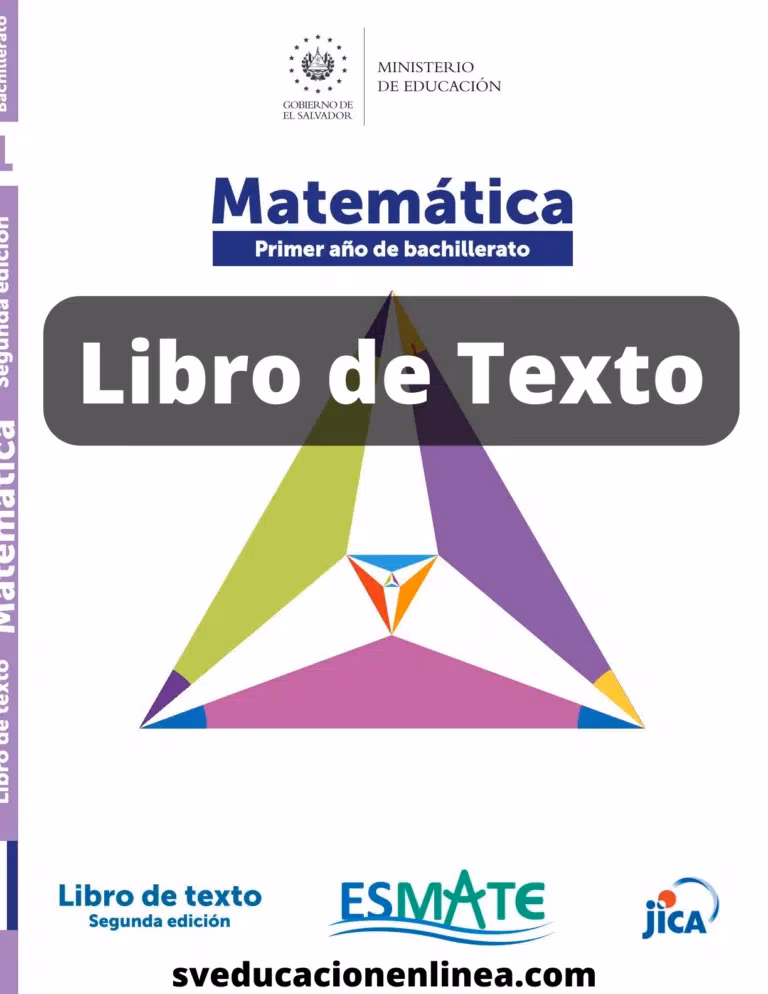 ¿Qué contiene el libro de matemáticas de ESMATE?