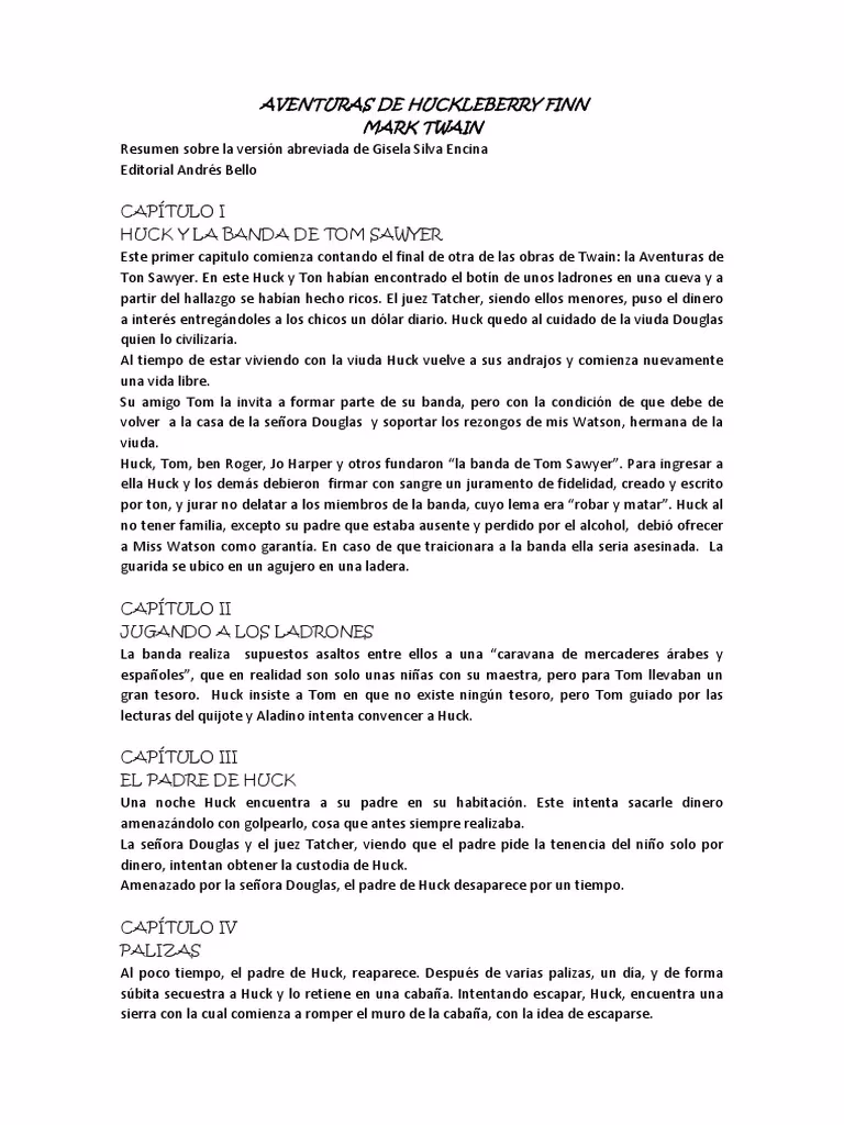 ¿Cuál es la historia de Huckleberry Finn?