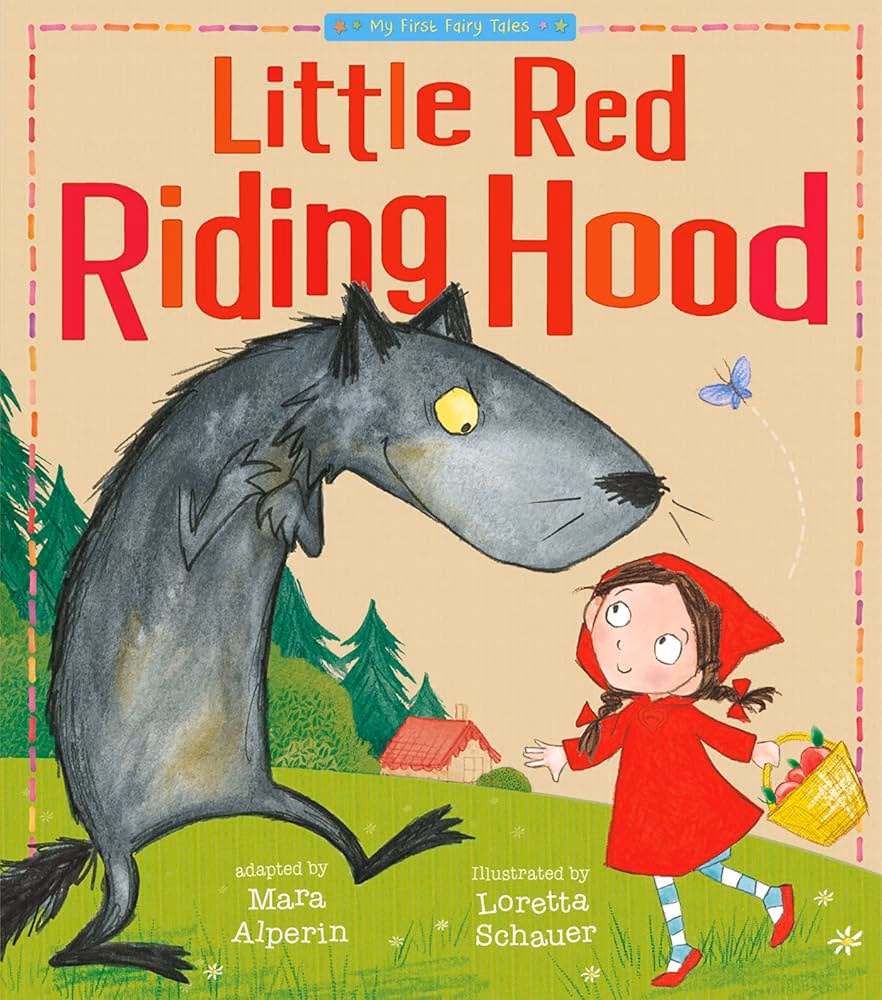 ¿Cuál es el ejemplo de la historia de Liu le red ridinghood?