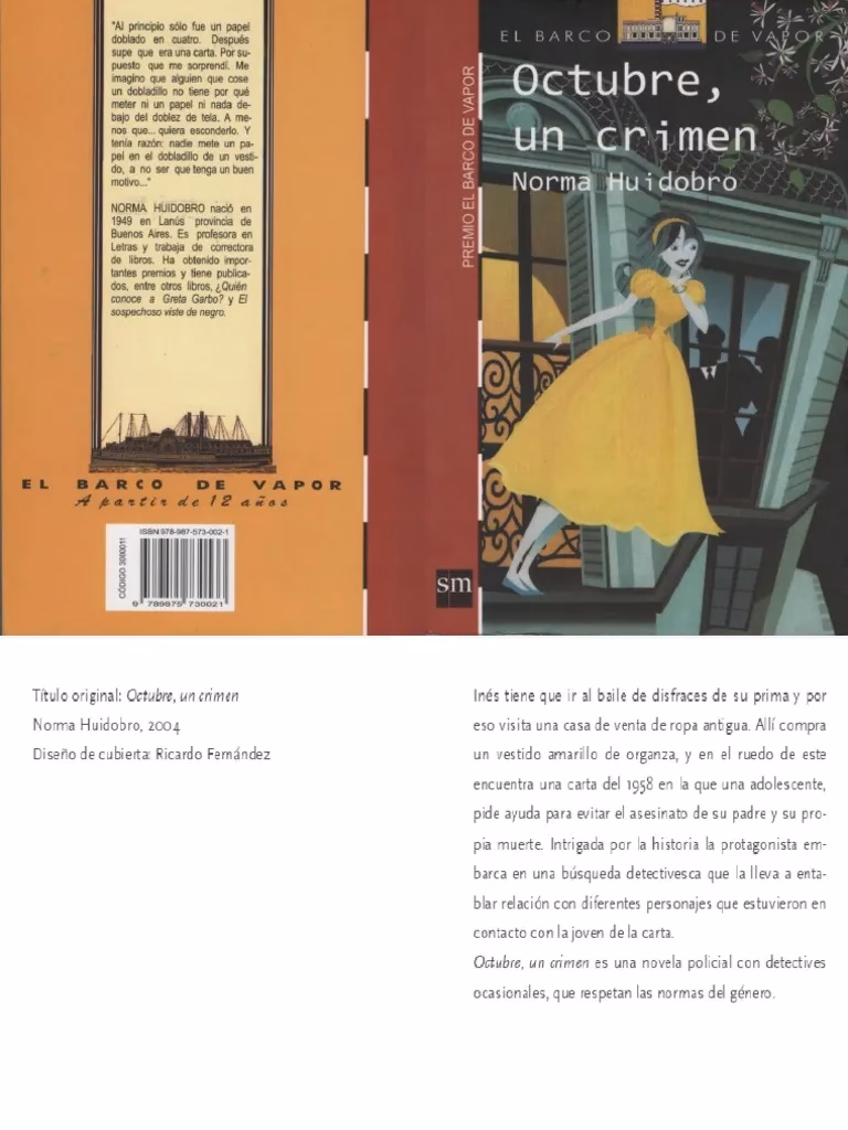 ¿Qué tipo de novela es octubre un crimen?