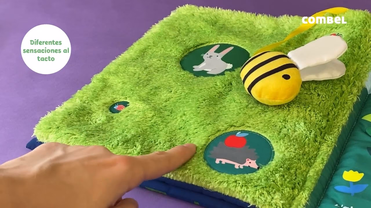 ¿Cuáles son los libros que podemos leer acariciando sus originales dibujos con texturas?