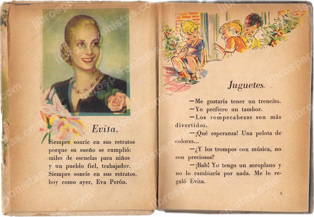 ¿Qué son los libros peronistas?