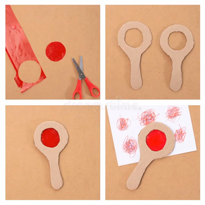 ¿Cómo pegar una lupa?