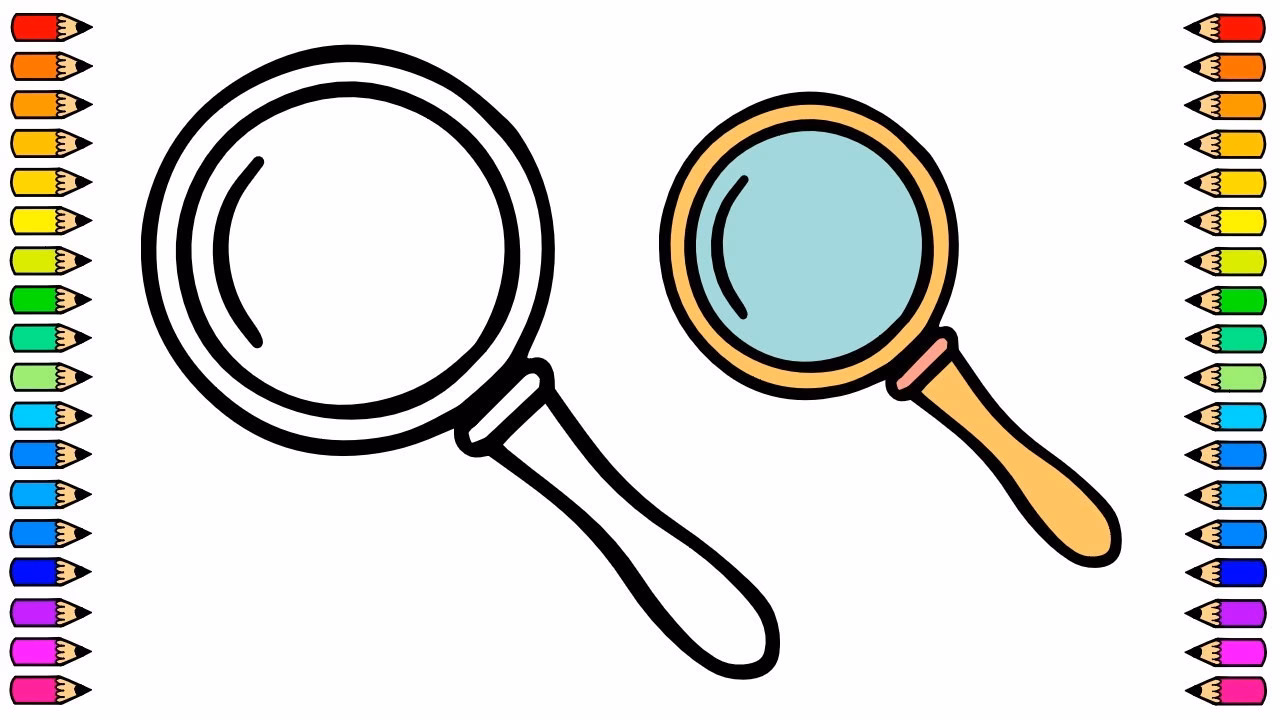 ¿Cómo puedo aprender a dibujar una lupa?