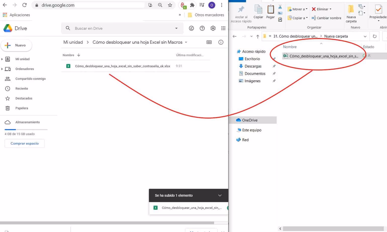 ¿Cómo desbloquear un libro de Excel?
