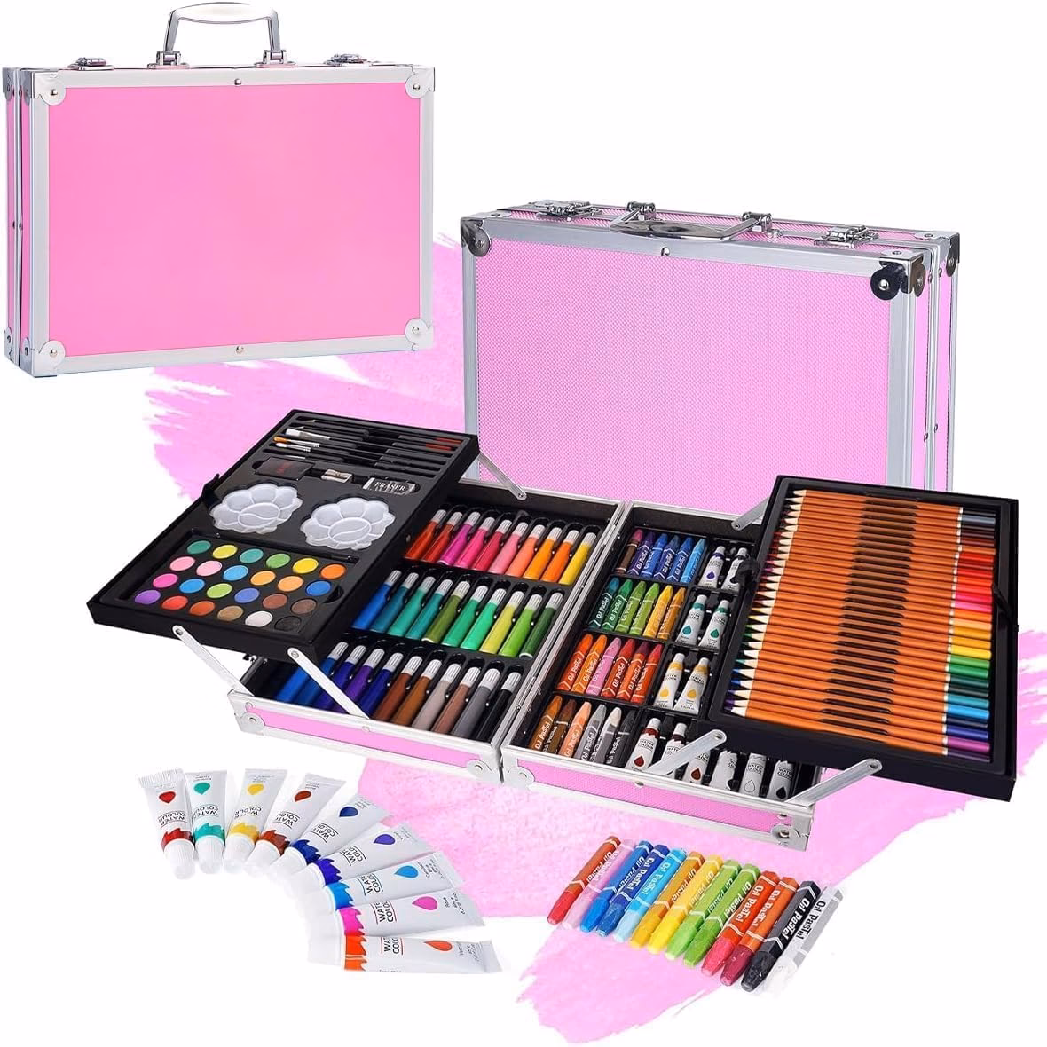 ¿Cuál es el color del maletín?