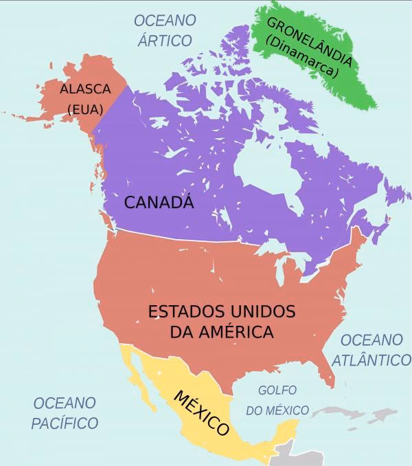 ¿Qué es la geografía de Norteamérica?