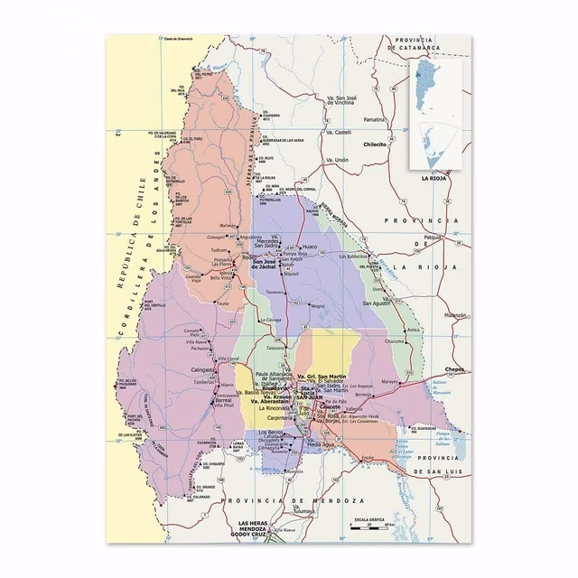 ¿Qué es la geografía de Sanjuan?