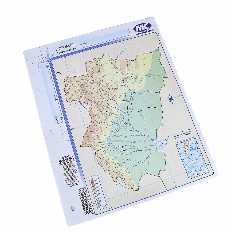 ¿Cómo descargar el mapa físico de Tucumán?