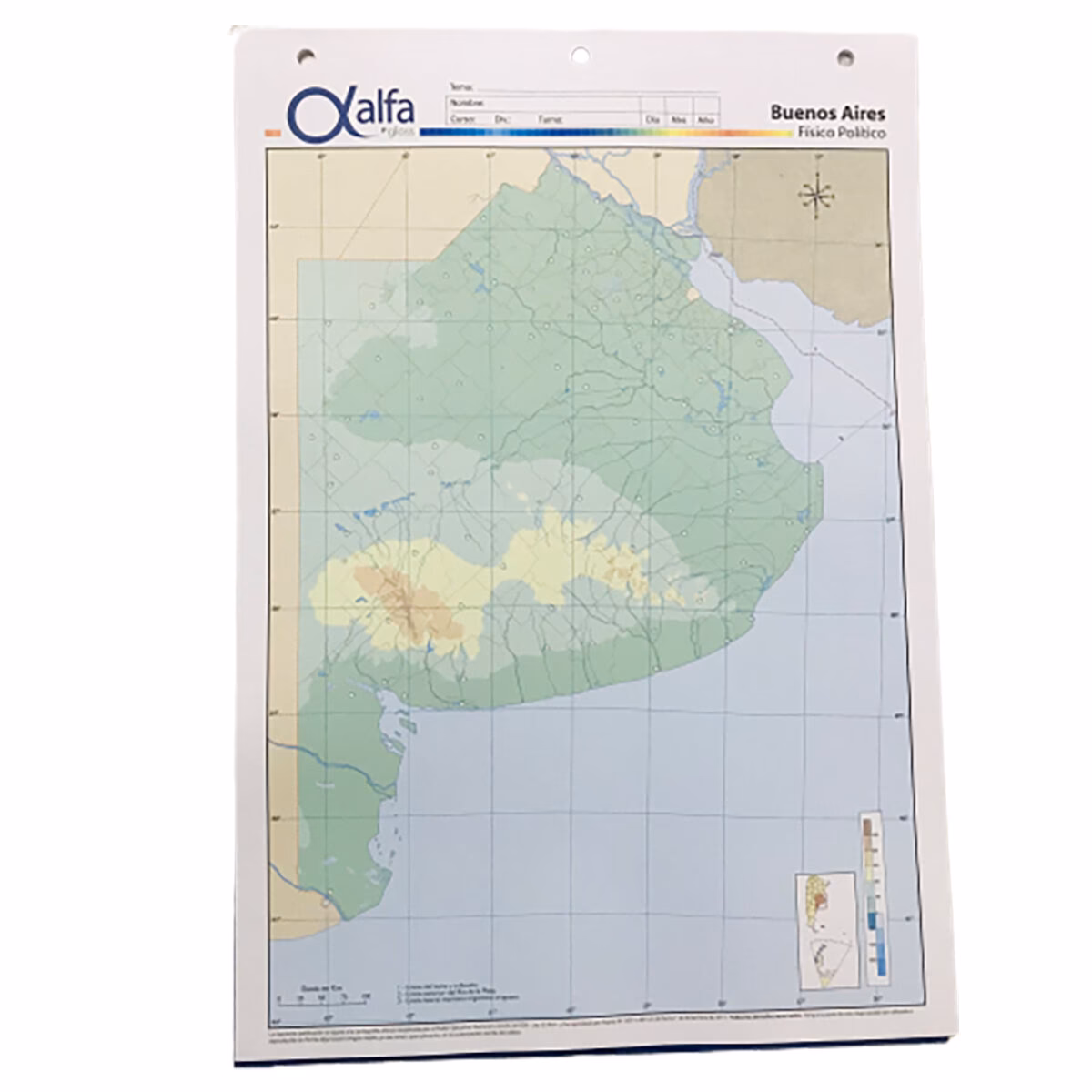 ¿Cómo se puede descargar el mapa físico-político de la provincia de Buenos Aires?
