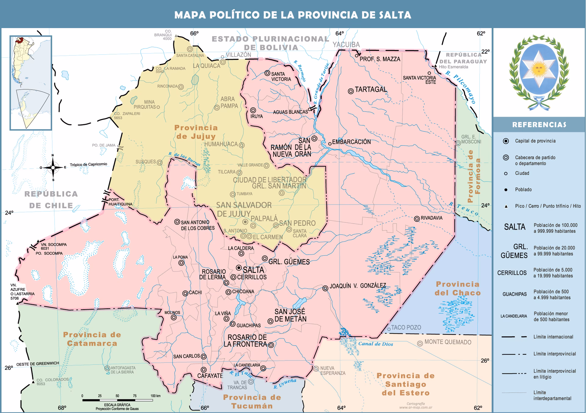 ¿Cómo llegar a la provincia de Salta?