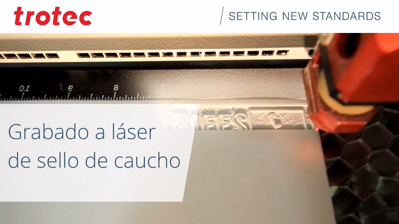 ¿Cuál es el mejor láser para hacer sellos de goma?