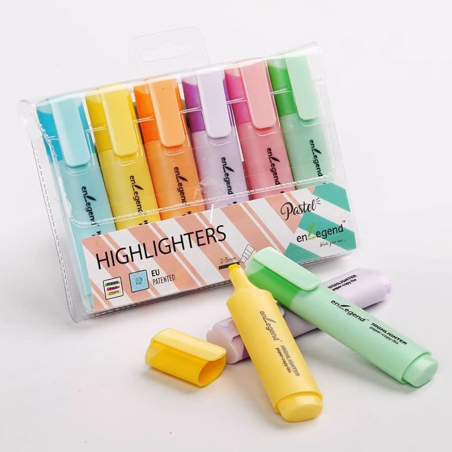 ¿Qué son los marcadores en colores pastel?