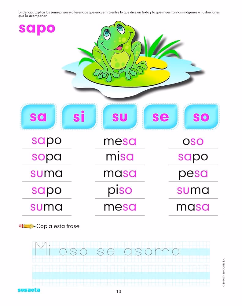 ¿Qué es el libro Nacho para lectoescritura?