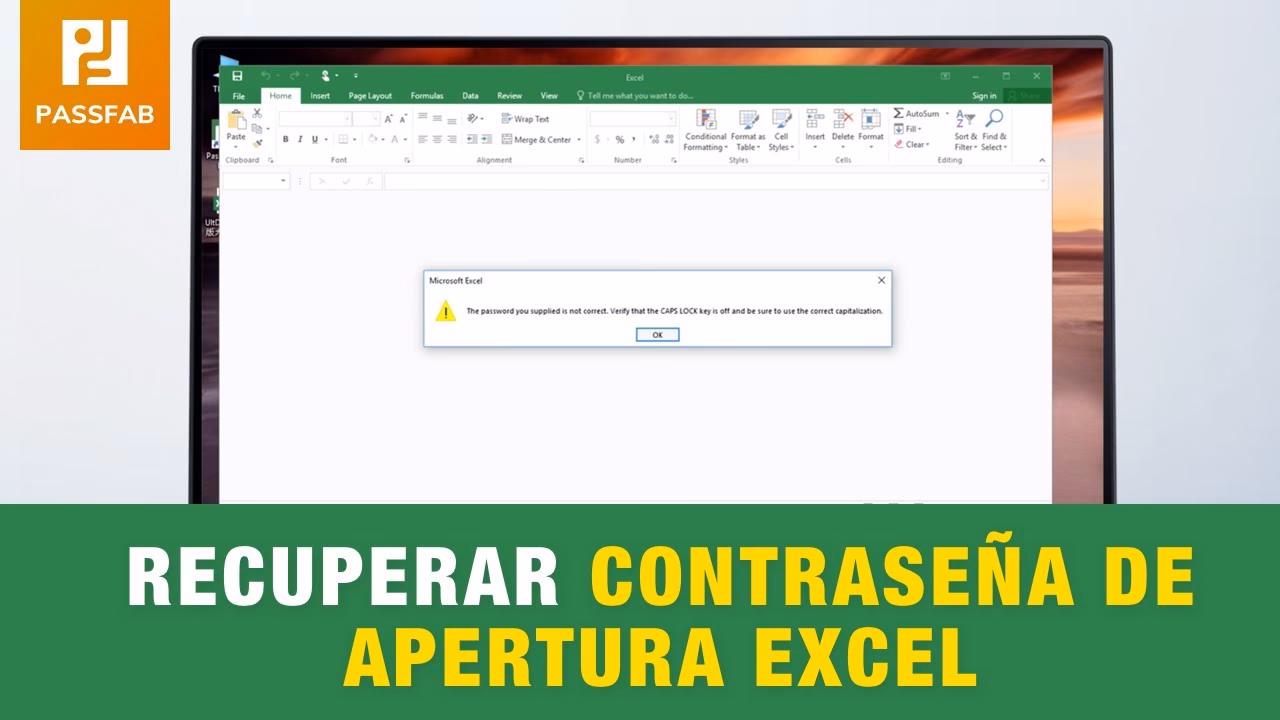 ¿Cómo proteger la apertura de un libro de Excel con contraseña?