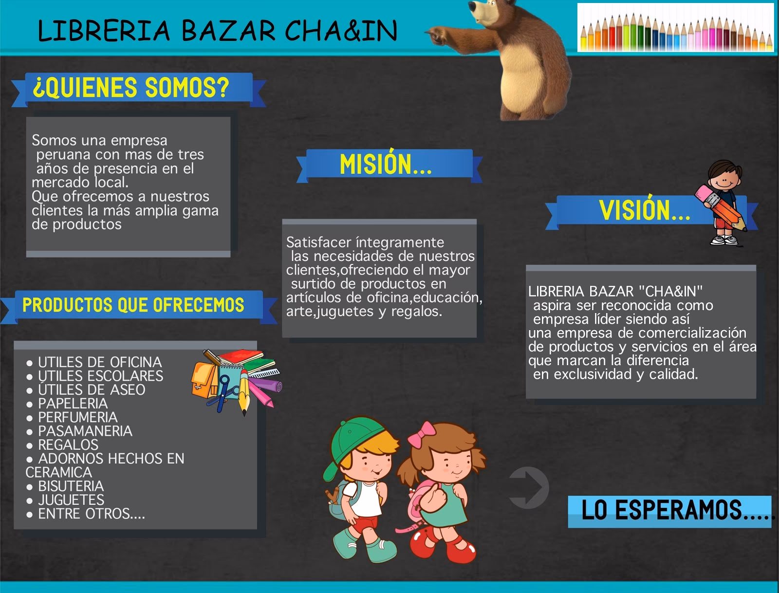 ¿Cuál es el principal objetivo de la Librería Bazar?