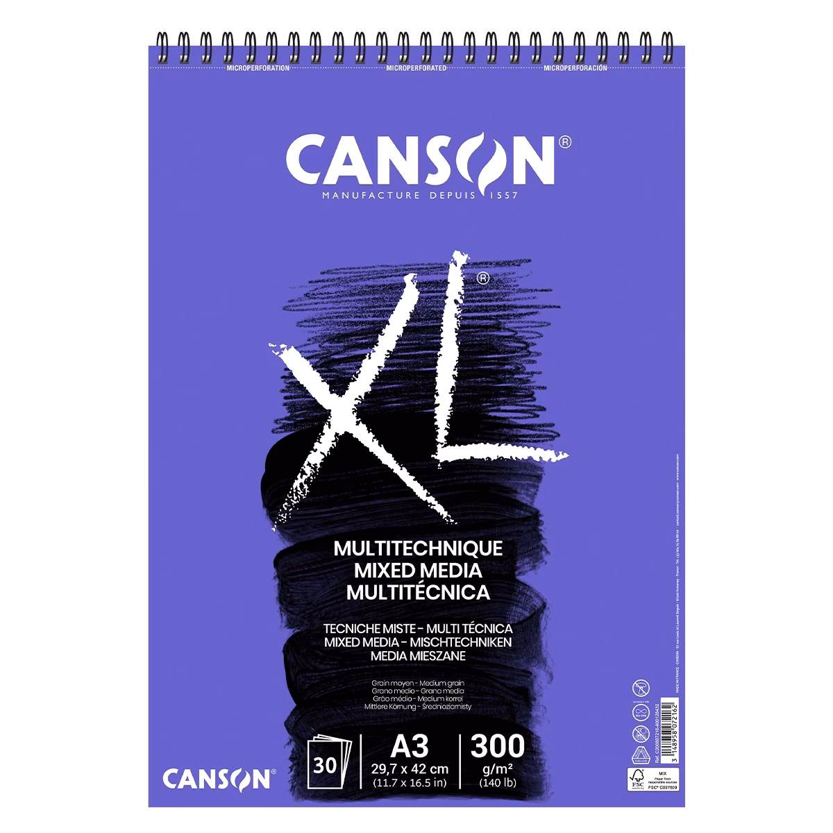 ¿Qué ofrece Canson® XL® Mixed Media?