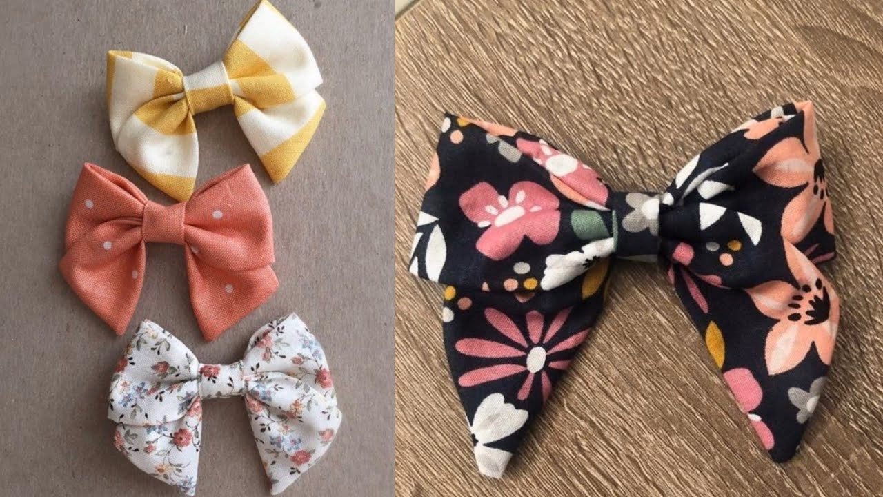 ¿Cómo hacer moños de tela?