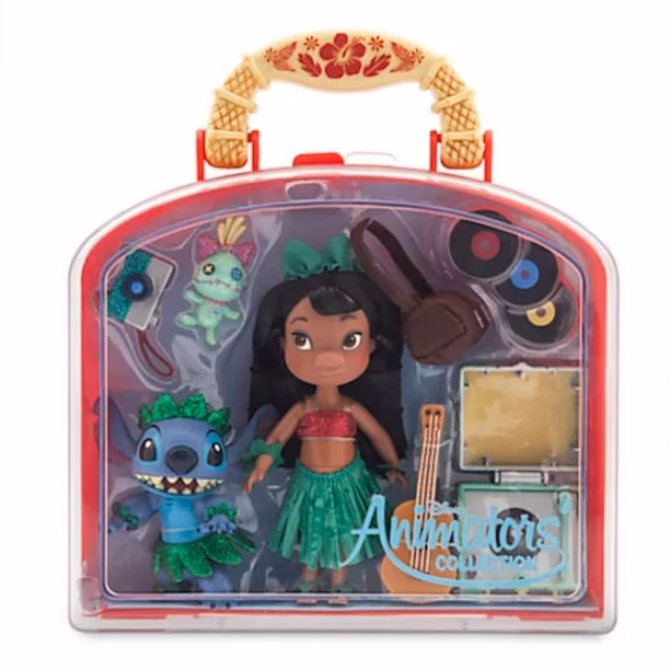 ¿Cuál es el tamaño de la muñeca de Lilo y Stitch?