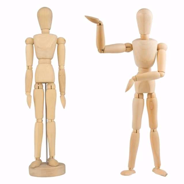 ¿Qué son los muñecos articulados?