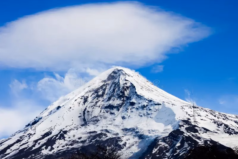 ¿Dónde se encuentran los ventisqueros con nieve?