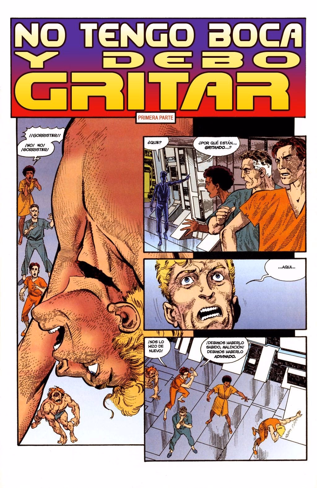 ¿Qué tipo de texto es no tengo boca y debo gritar?