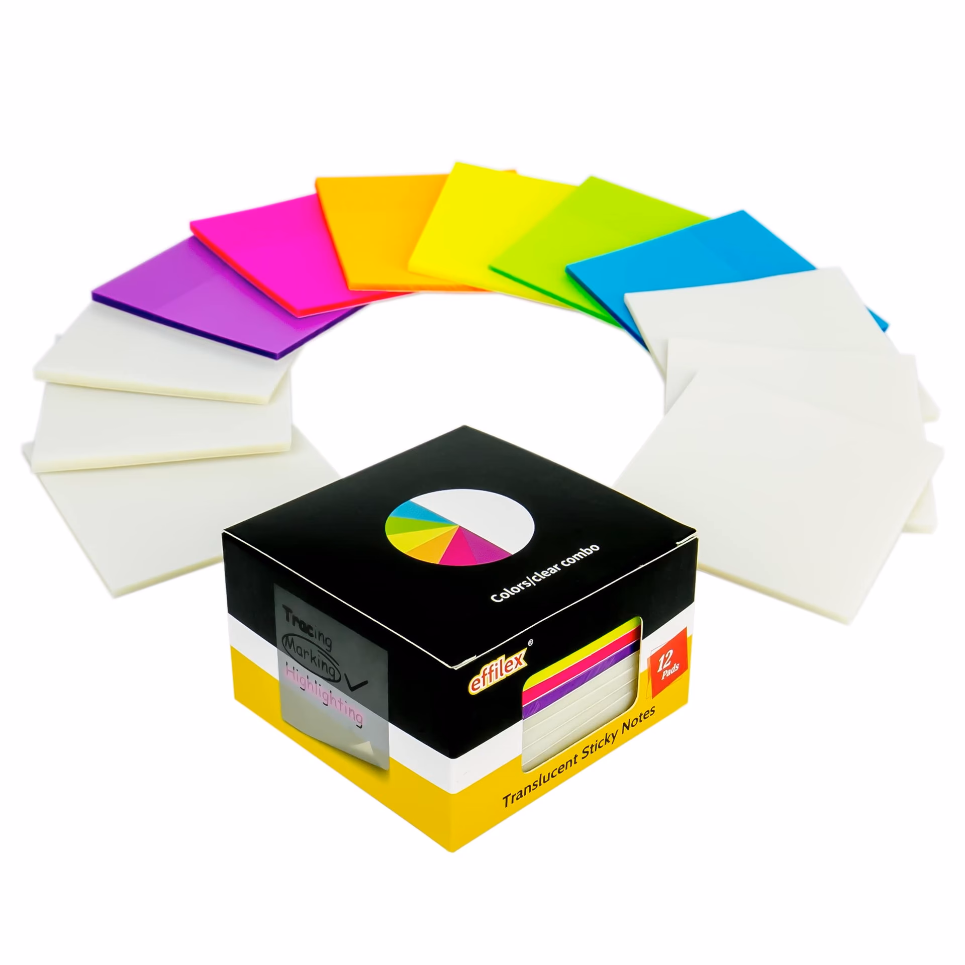 ¿Cuáles son los tipos de notas adhesivas?